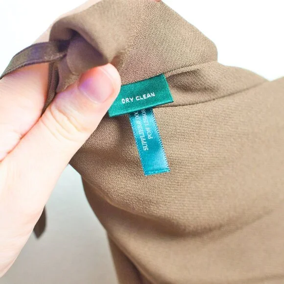 NWT Ralph Lauren Polyester Floral Midi Skirt in Earth Tones MP - Picture 9 of 9